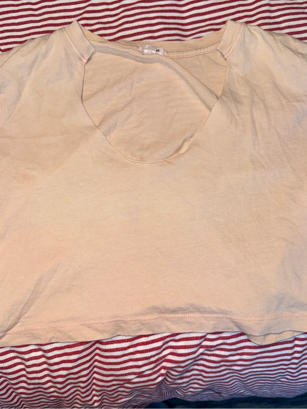 Garage Pale Peach Short Sleeve Tee